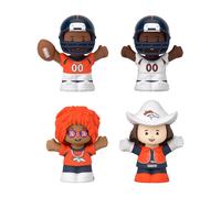 Set Di Collezione Denver Broncos Di 4 Pezzi NFL Little People