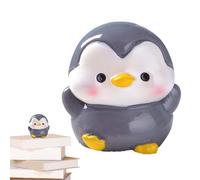 Set Di Collezione Di Figure Di Pinguini, Carina Figura Di Animale 'oceano - Figure Di Animali In Resina In Miniatura - Figura Di Animale Per Statue All'aperto Divertenti Di Co
