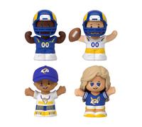 Set Di Collezione Little People NFL Los Angeles Rams 4 Pezzi