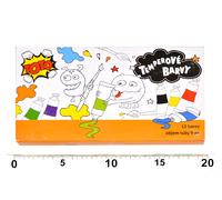 Set di colori a tempera 12 pezzi