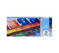 Set di colori ad acquerello Van Gogh, scatola di metallo, 36 mezzi godet