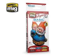 Set Di Colori Basic Per Figure Mig Jimenez Ammo AMIG7027 Maquet