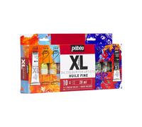 Set Di Colori E Pennello Pebeo Studio XL Di Vernice Ad Olio Fine 10 X 20Ml