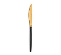 Set di Coltelli Amefa Soprano Nero Dorato Metallo Acciaio inossidabile 12 Uni