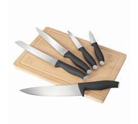 Set di coltelli con tagliere, 6 pezzi, BERLINGER HAUS Antracite BH-2961