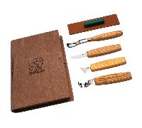 Set di coltelli da intaglio Beavercraft Sloyd in confezione regalo a forma di libro S19 libro