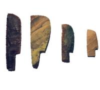 Set di coltelli di pietra pietra Archeologia Sperimentale (replica)