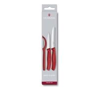 Victorinox Swiss Classic, set composto da coltello da verdura, coltello da pomodori e pelapatate universale