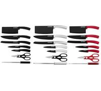 Set Di Coltelli Herzberg Da 8 Pezzi: Hgmsn8blk
