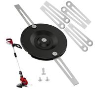 Set di coltelli in metallo per tagliaerba a batteria Einhell, lama di ricambio per tagliaerba ad alte prestazioni con protezione sottoscocca