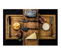 Set di coltelli per formaggio e burro - LIFESTYLE - Acciaio inossidabile - 6 pezzi - Nero