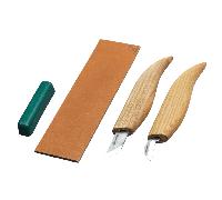 Set di Coltelli per Intaglio Beavercraft (2 coltelli + accessori) S04