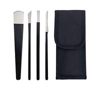 Set di coltelli per pedicure per piedi incarniti, lama per unghie incarnite, con borsa per riporre mani, piedi, dita incarnite, correzione unghie, tagliaunghie, con custodia