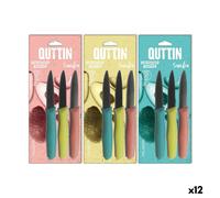 Set di Coltelli Quttin Samba 3 Pezzi 19,5 x 2 x 1 cm [12 Unità]