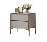 Set di comodini da comodino, moderni comodini per camera da letto con cassetti, armadietto portaoggetti contemporaneo per stile rustico, piccolo comodino per camera da letto