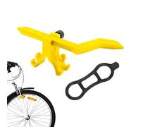 Set di comparatori a quadrante - Strumento per la centratura di cerchi di biciclette di precisione, dispositivo di misurazione in metallo durevole, supporto per regolabile | Accessorio ciclisti