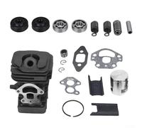 Set di componenti per pistoni cilindrici specificamente progettati per migliorare le prestazioni nei modelli di motosega preferiti della serie di modelli popolari come i numeri di modello popolari
