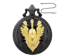 Set di con custodia per orologio da tasca - Custodia in lega vintage incisa con sette, migliora il flusso dei giochi di ruolo e ispira storie di gruppo, fantastici giochi da tavolo per