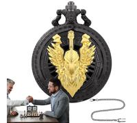 Set di con guscio per orologio da tasca, set di per custodia per orologio | Giochi da tavolo da viaggio per uomini e donne, per giochi da tavol