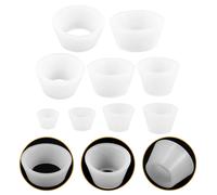 Set di coni adattatori filtro da 9 pezzi Accessori per filtraggio imbuto