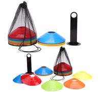 Set di coni da allenamento con supporto e borsa 50 pz