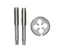 Set di coni e spine metriche in acciaio al tungsteno per rubinetto e stampo...