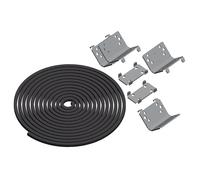 KIT DI ACCOPPIAMENTO PER ARMADI ELETTRICI SCHNEIDER NSYSFBK, Armadi elettrici Spacial SF, Argento, Nero