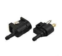 Set di connettori carburante per motori fuoribordo da 6 mm maschio e 7 mm femmina per una facile sostituzione, adatto per parte NO 6Y1 24305 06 00