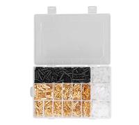 Set di connettori terminali per fili da 1050 pezzi, terminali a crimpare isolati con connettori a spina e femmina a anello da 2,8 mm, 4,8 mm, 6,3 mm per cablaggio automobilistico,