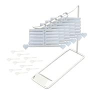 Set di Conservazione per Fogli Transfer Nail Set da 16 Pezzi con Base in