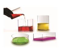 Set di Contenitori Litro Graduati in Plastica - 5 Pezzi