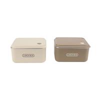 Set di Contenitori per il Pranzo Isolati da 600 Ml con Robusto Acciaio Inossidabile 304 e Cucchiaio per L'ufficio Scolastico