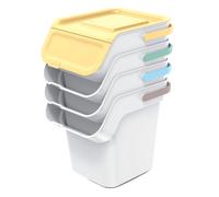 Set di Contenitori per Rifiuti Keden Raccolta Differenziata 4x20/25 L