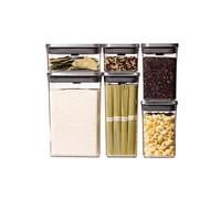 Set di contenitori POP OXO Steel da 6 pezzi