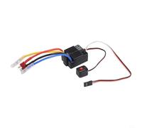 Set di controller di velocità elettrico nero, motore brushless e 60A per camion RC, compatibile con 2-3S LiPo 6-9 celle NiMH, modalità di retromarcia del freno avanti, scala 1/10