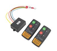 Set di Controller per Verricello, Kit di Controllo Remoto con Verricello Wireless, Gamma di 75 Piedi 12V 24V, Alta sensibilità Universale per Camion ATV per Auto