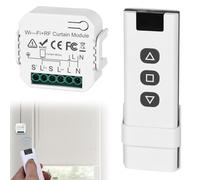 Set di controllo radio per tapparelle, interruttore intelligente per tapparelle, compatibile con interruttore radio 230 V, per tapparelle, tende da sole, interruttore radio composto da telecomando RF