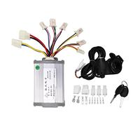 Set di conversione bici elettrica 36V 1000W Kit interruttore fari controller motore spazzola impugnatura acceleratore pollice
