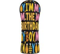 Set di coperture da golf impermeabili con targhetta numerica per driver Fairway legno ibrido Im The Birthday Boy Bee Honey Family Party Decorazioni