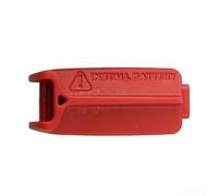 Set di coperture di protezione per blocco batteria della bici per componenti elettronici Sram ABS resistente all'erosione tappo contagocce rosso (copertura trasmissione)