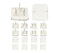 Set Di Coperture Di Sicurezza - Supporto Pialla Elettrico | Guardie Di Uscita Per La Protezione Dei Bambini | Coperture Di Presa A Prova Di Bambini Riutilizzabili | Bloccanti Enchu