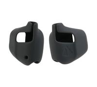 Set di coperture in silicone per auricolari sportivi, con apertura per orecchio con dettaglio ritagliato e coppia opaca per il trasporto di pendolari, cover in silicone per auricolari aperti