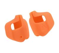 Set di coperture in silicone per auricolari sportivi, con apertura per orecchio con dettaglio ritagliato e coppia opaca per il trasporto di pendolari, cover in silicone per auricolari aperti