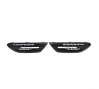 Set di coperture laterali per bocchette dell'aria dell'auto, per BMW F10 Sedan Serie 5 per M5 2011 2017, ricambio in plastica, coppia sinistra e destra, per modelli M5 (fibra di carbonio)