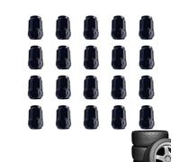 Set di coperture per bulloni della ruota, copertura per dadi della ruota, multiuso, 20 accessori per auto in metallo, per SUV, auto, camion