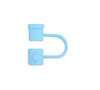 Set di coperture per cannucce in silicone, riutilizzabili, compatibili con 6 8 mm, dieci colori disponibili, perfetti per viaggi, picnic, fitness, decorazione per feste (G, taglia unica)