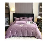 Set di coperture per Copripiumino Tfbhl Set di coperture per 4 Pezzi di Velluto di Velluto Inverno Inverno Inverno a Doppia Faccia in Vello a Doppia facciate più Coperta di Letti per Letti per