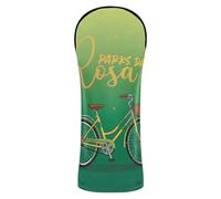 Set di coperture per mazza da golf con etichette intercambiabili n. per fairway Wood Hybrid Parks Day Rosa