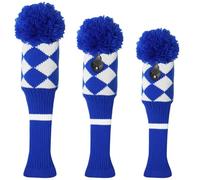 Set di coperture per mazze da golf, design ergonomico resistente, facile installazione, stile giocoso per giocatori, set pratico per gli appassionati di Parkland Clubhouse