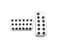 Set di coperture per pedali compatibili con Jazz XRV, HR-V per Vezel per City 2009-2014 Accelerator Brake Pedal Cover AT MT Car Pedali Cover Set (AT)